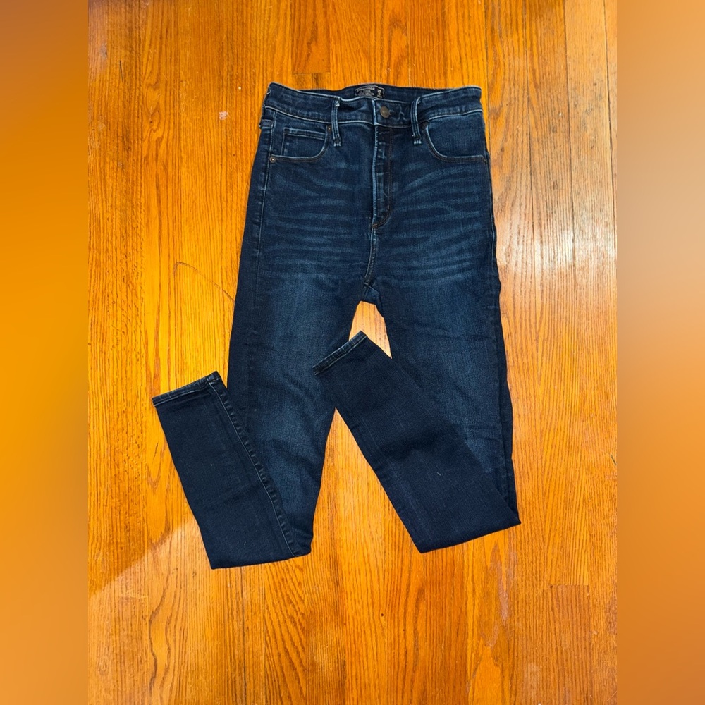 A&F High rise skinny jeans